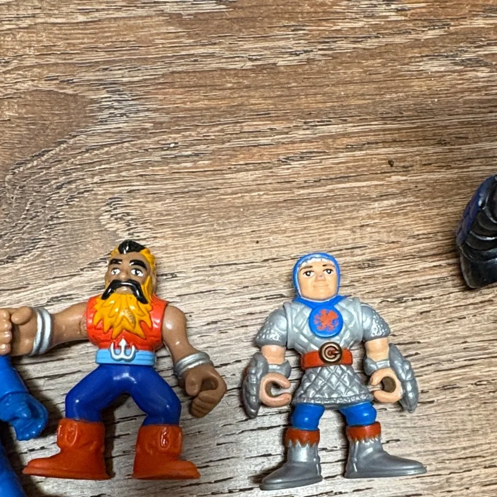 Fisher-Price Action Figures with Blue, Yellow, and Orange - Picture 8 of 10